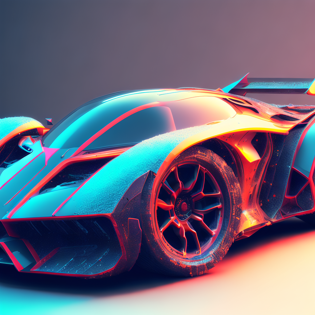 Future sports car，