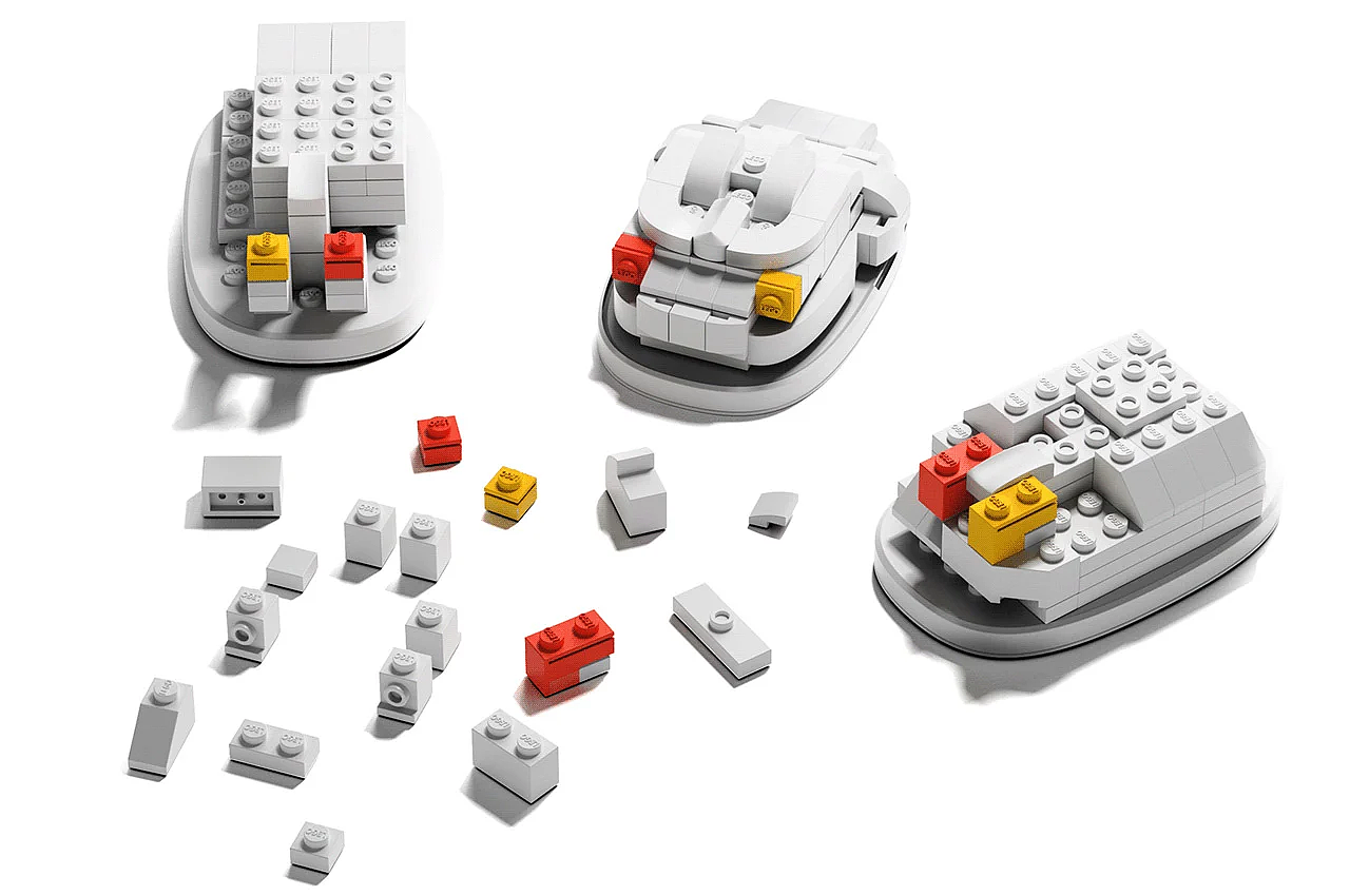 Lego，mouse，customized，