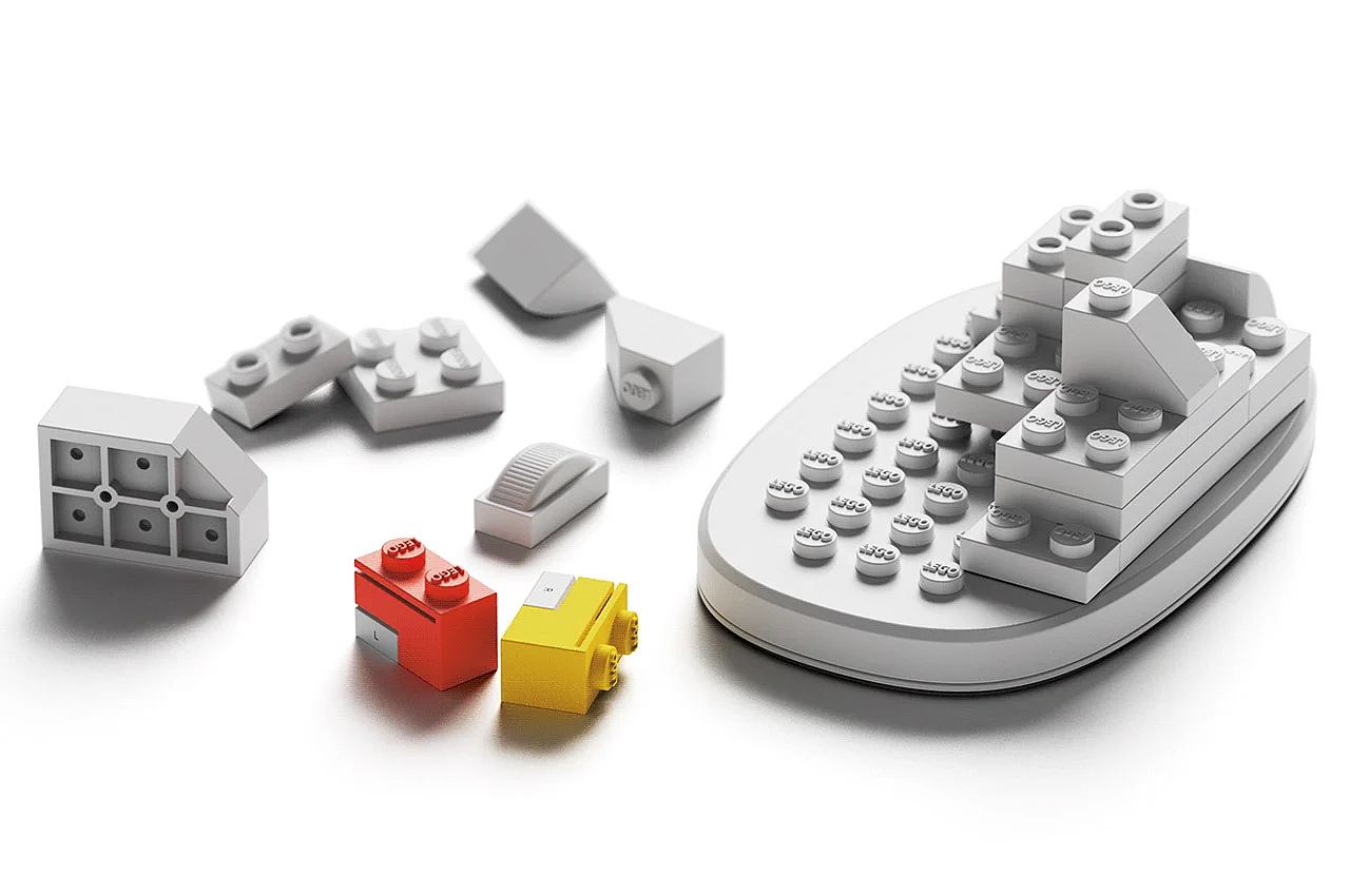 Lego，mouse，customized，