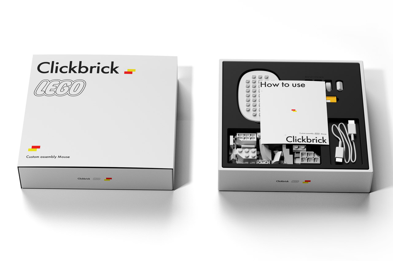 Lego，mouse，customized，