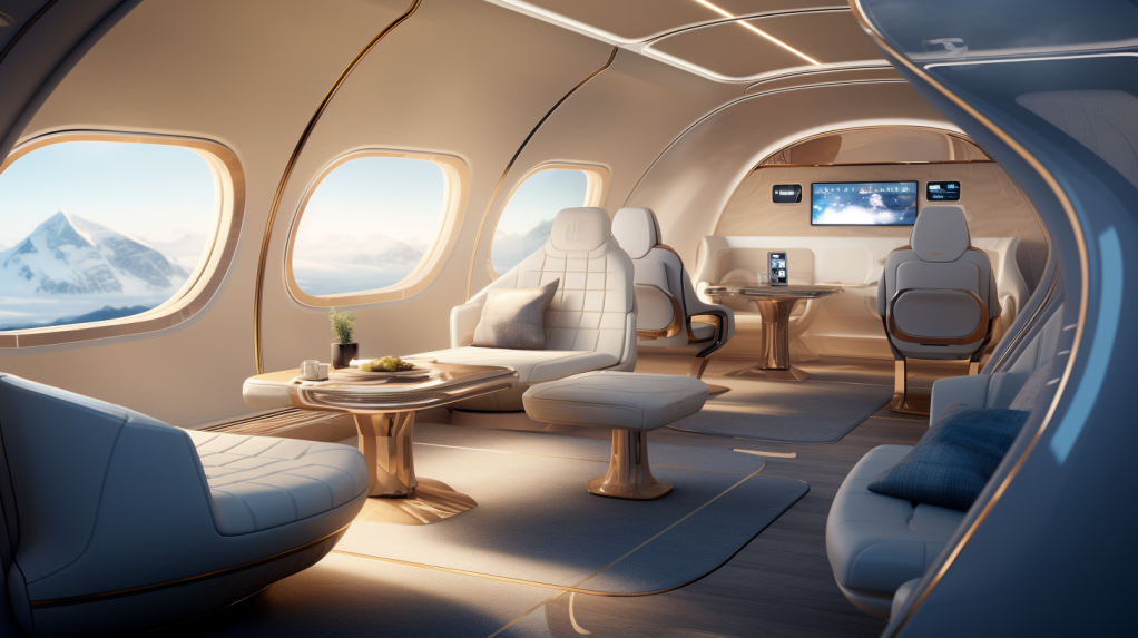 Interior，commercial airliner，yacht，Concept Design，