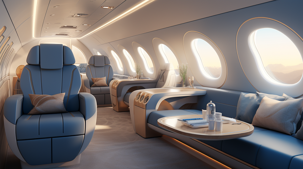 Interior，commercial airliner，yacht，Concept Design，