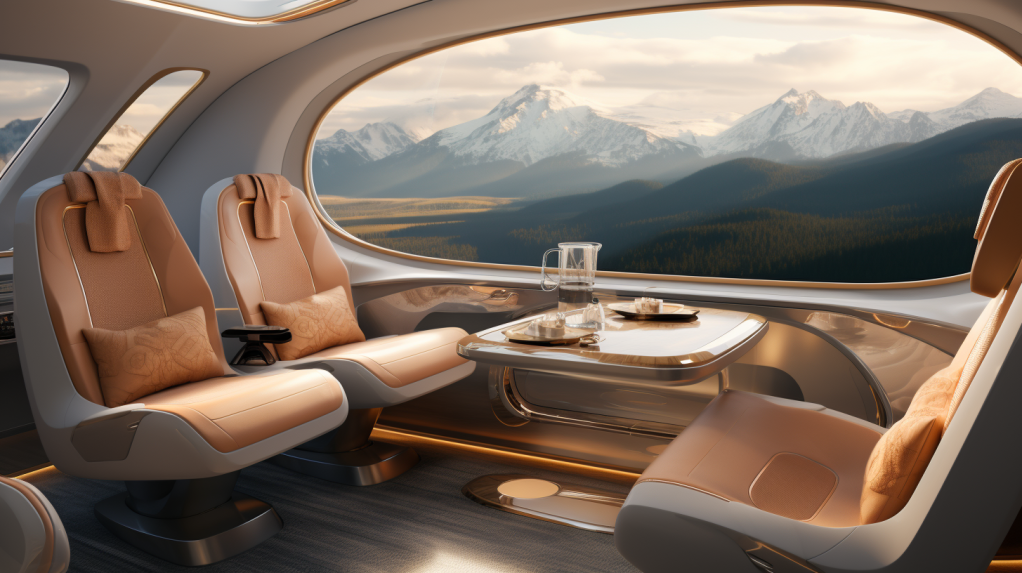 Interior，commercial airliner，yacht，Concept Design，