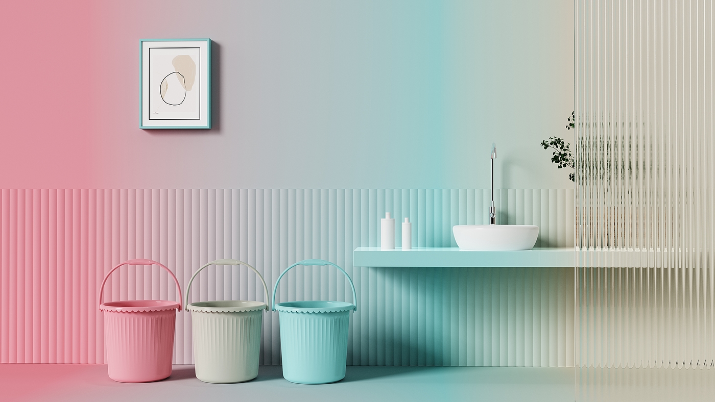 Daily Necessities，bucket，basin，