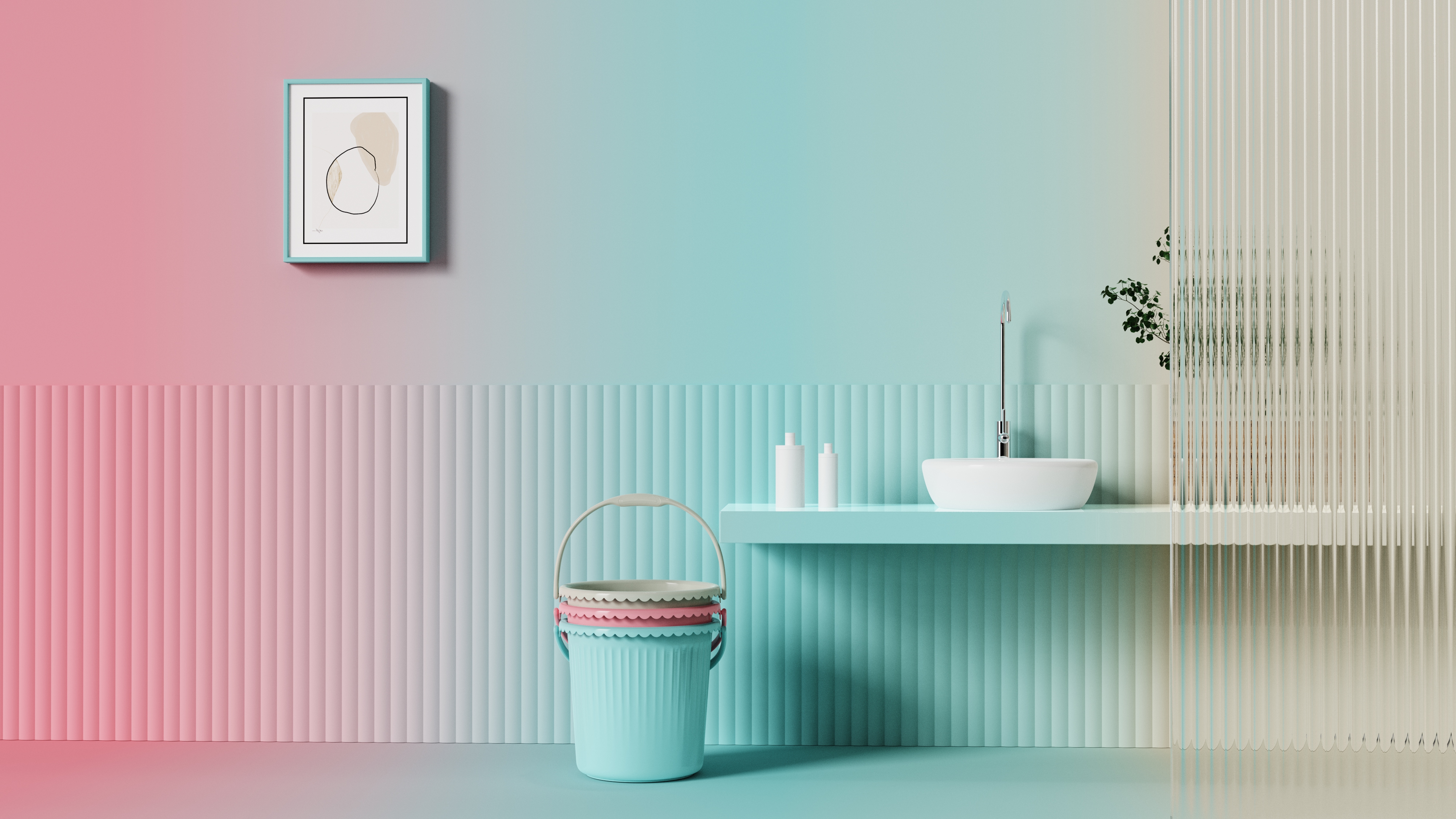 Daily Necessities，bucket，basin，