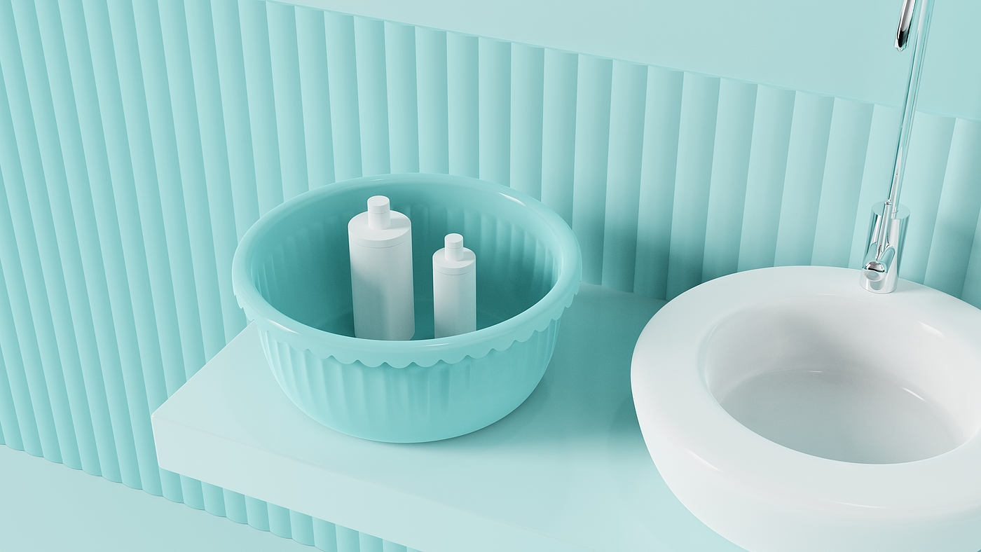 Daily Necessities，bucket，basin，