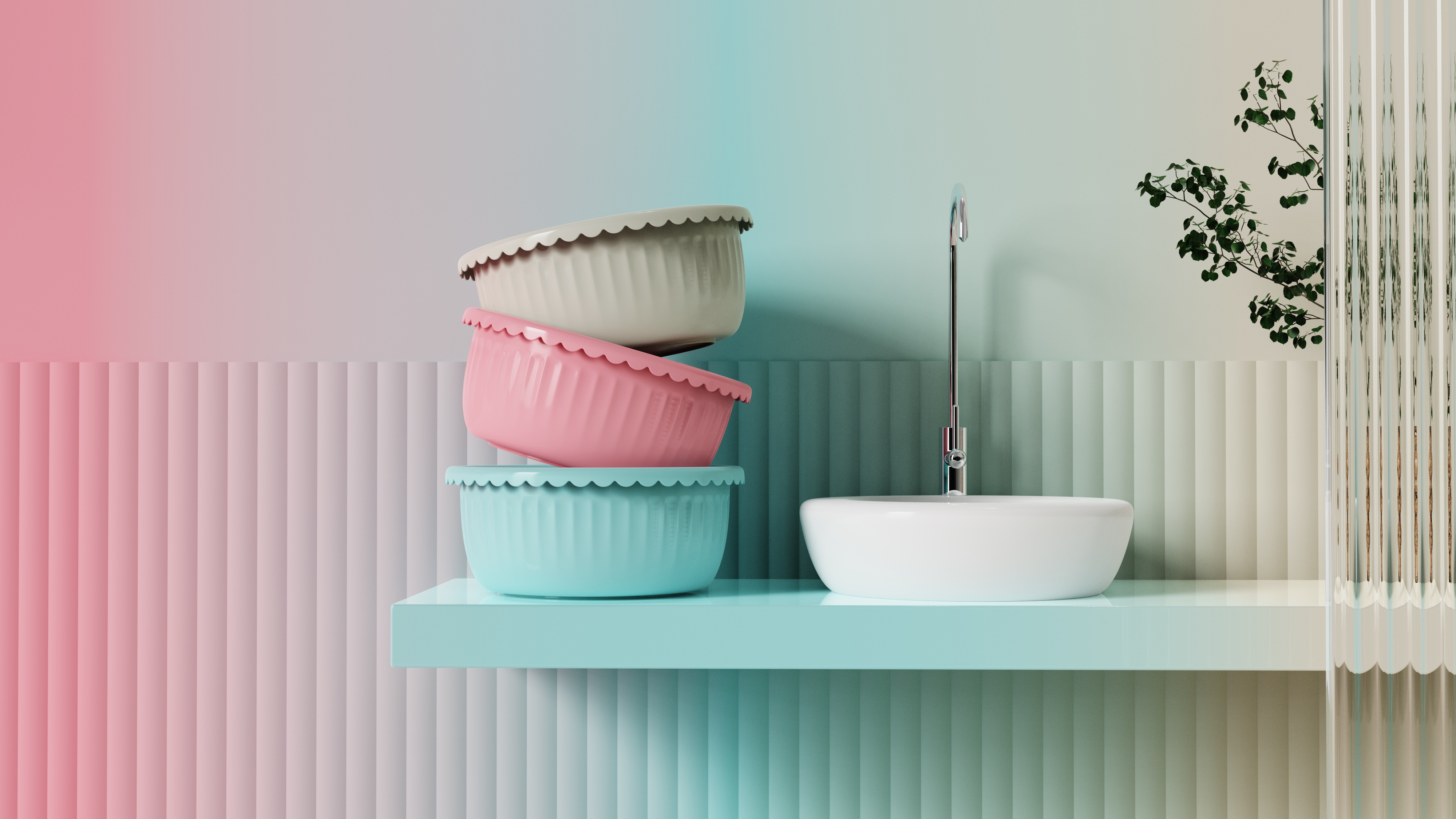 Daily Necessities，bucket，basin，