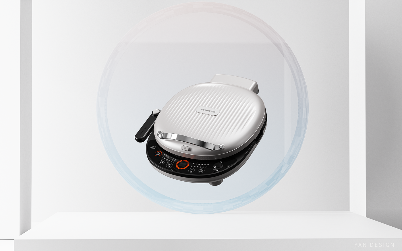 Small kitchen appliances, electric cake pan, female users，