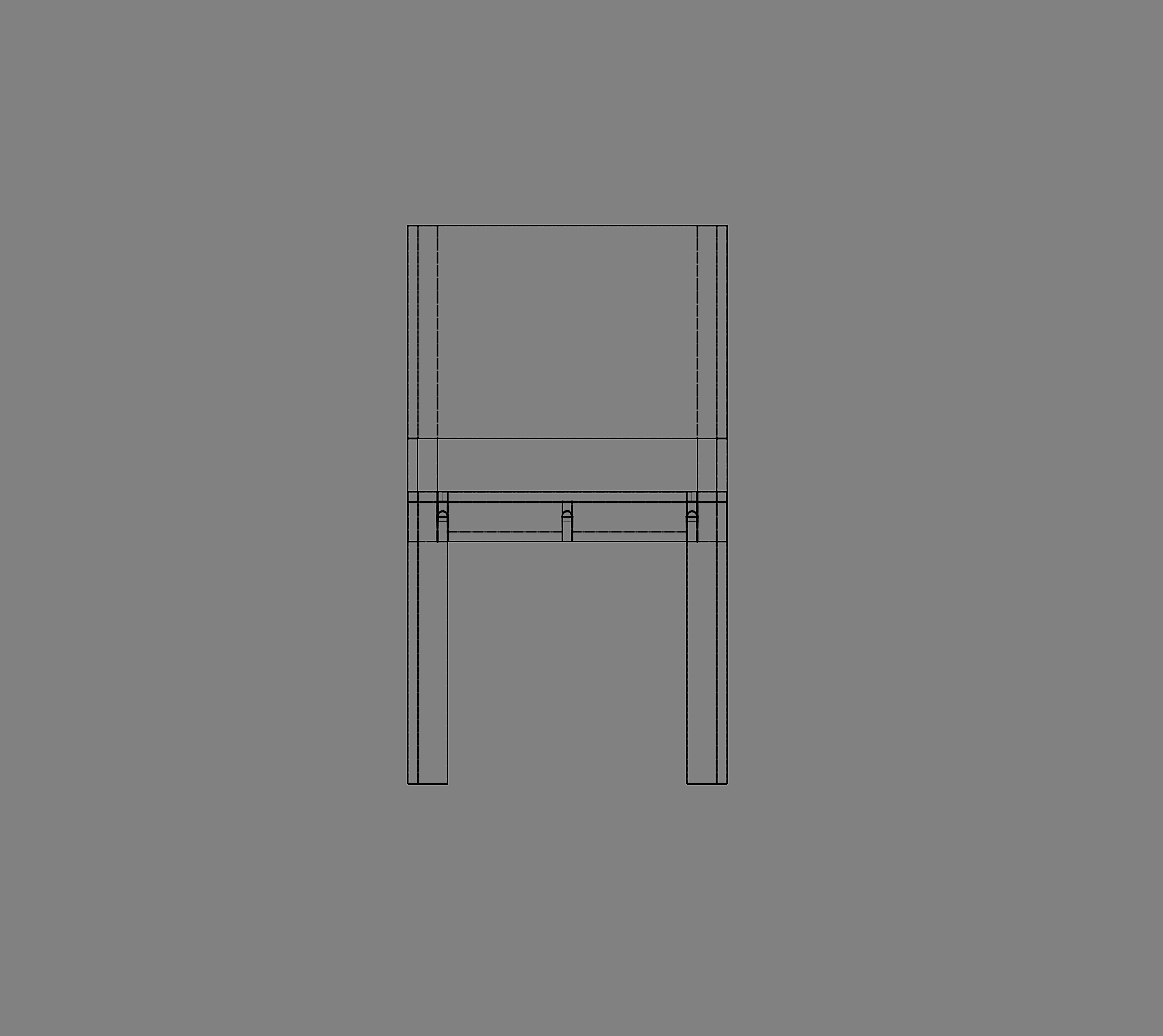 E-Chair，木材，几何，艺术，极简，