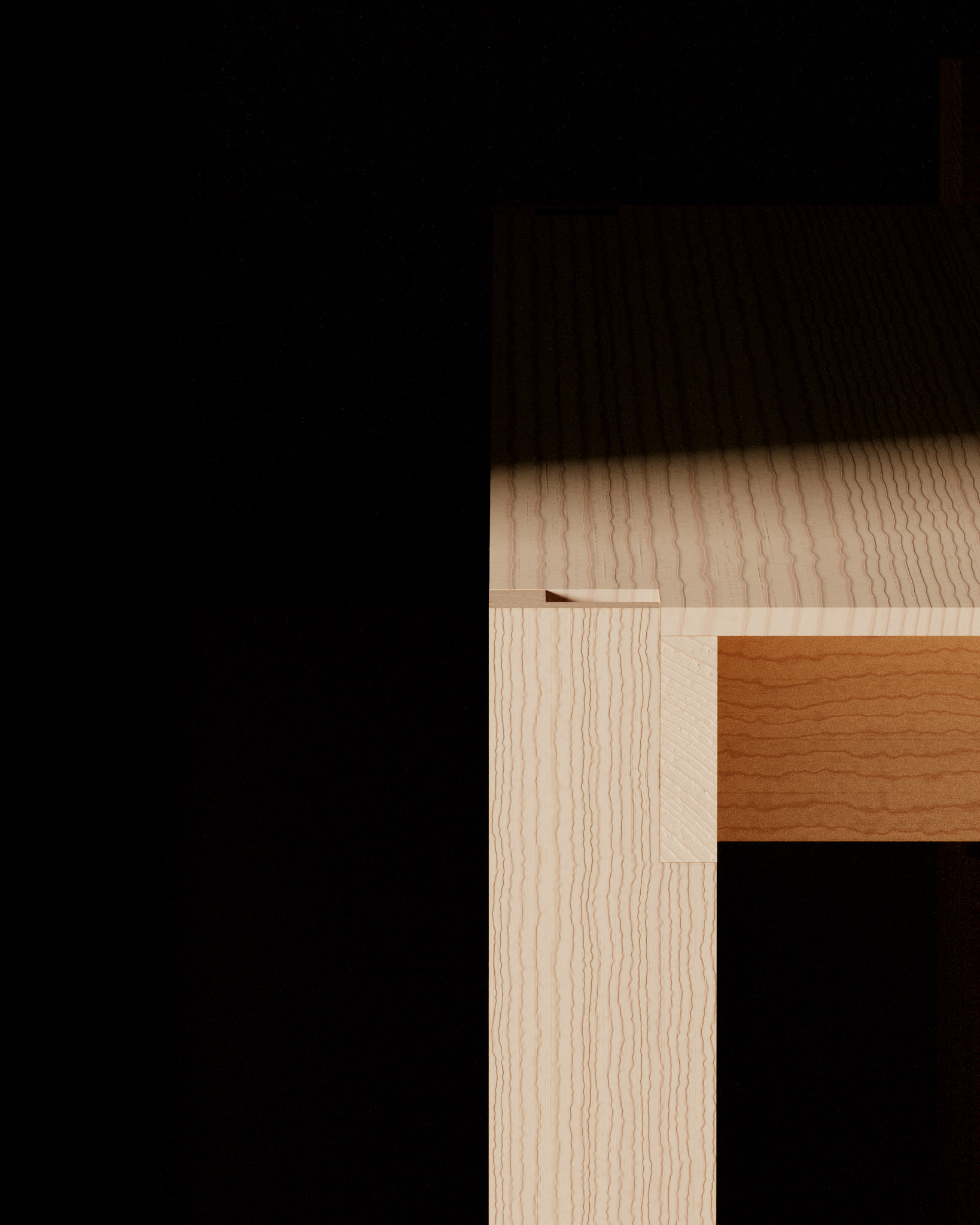 E-Chair，wood，geometry，Art，Minimalist，