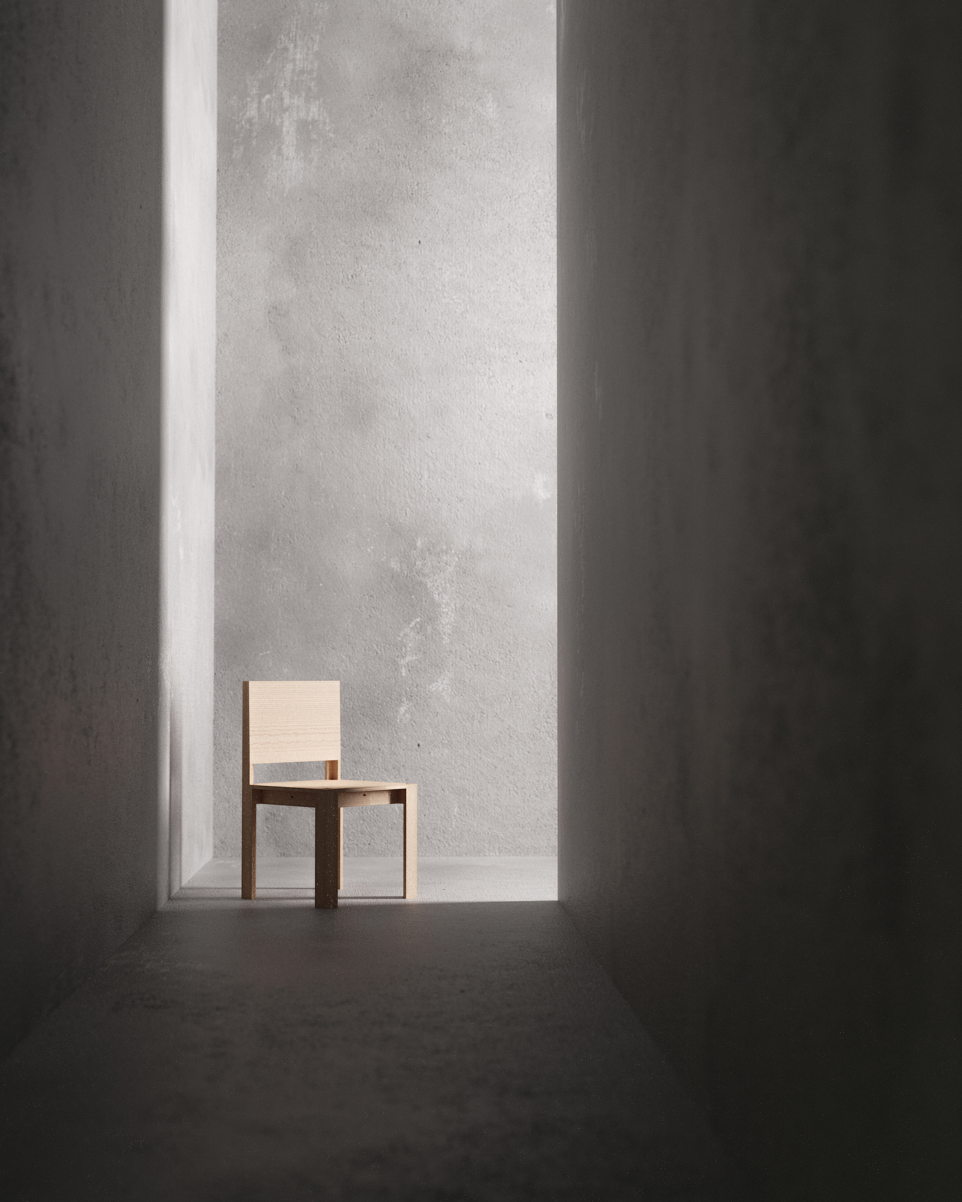 E-Chair，wood，geometry，Art，Minimalist，
