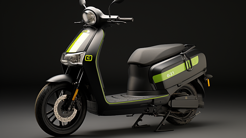 concept，ai，Electric Scooter，render texture，Illustration texture，