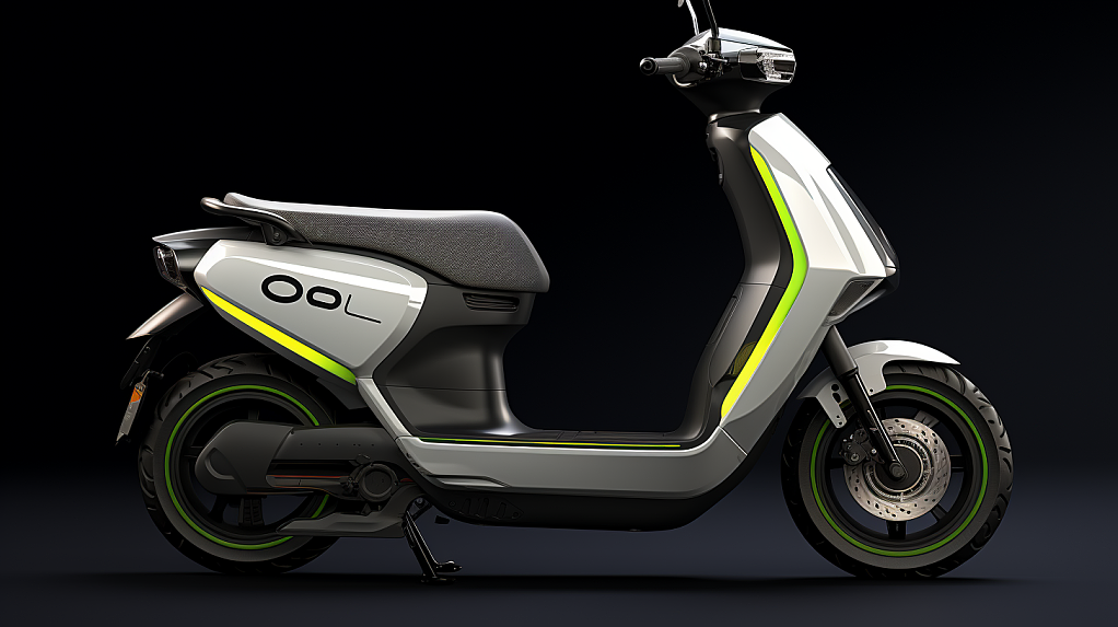 concept，ai，Electric Scooter，render texture，Illustration texture，