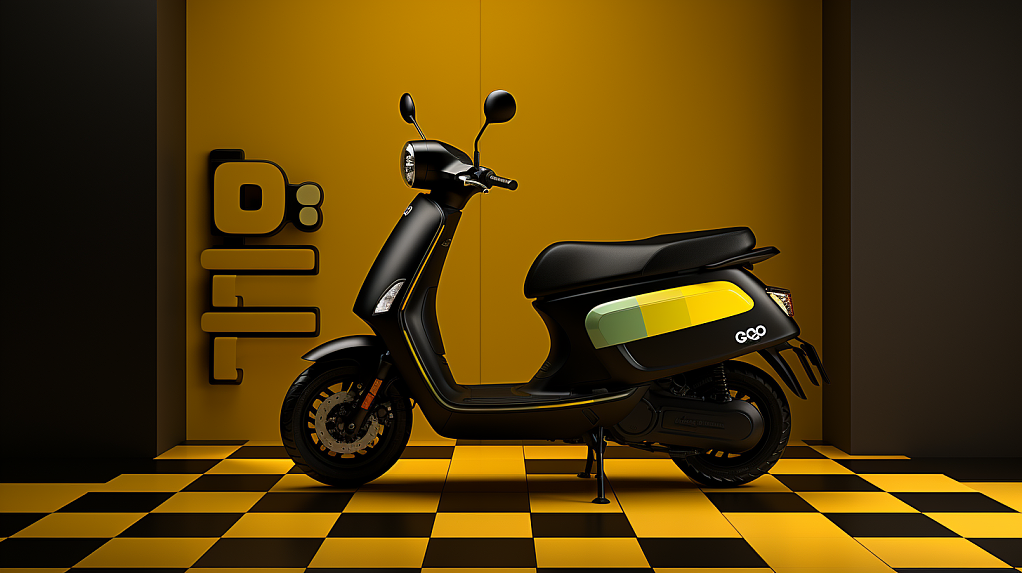 concept，ai，Electric Scooter，render texture，Illustration texture，