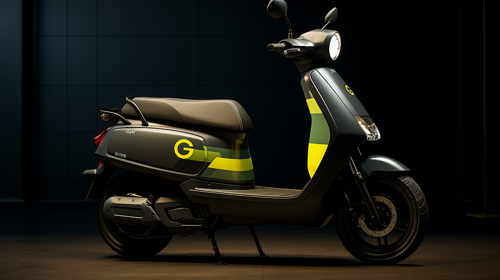 concept，ai，Electric Scooter，render texture，Illustration texture，