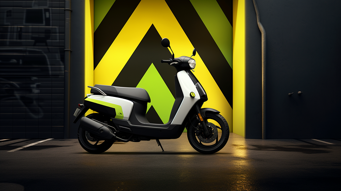 concept，ai，Electric Scooter，render texture，Illustration texture，