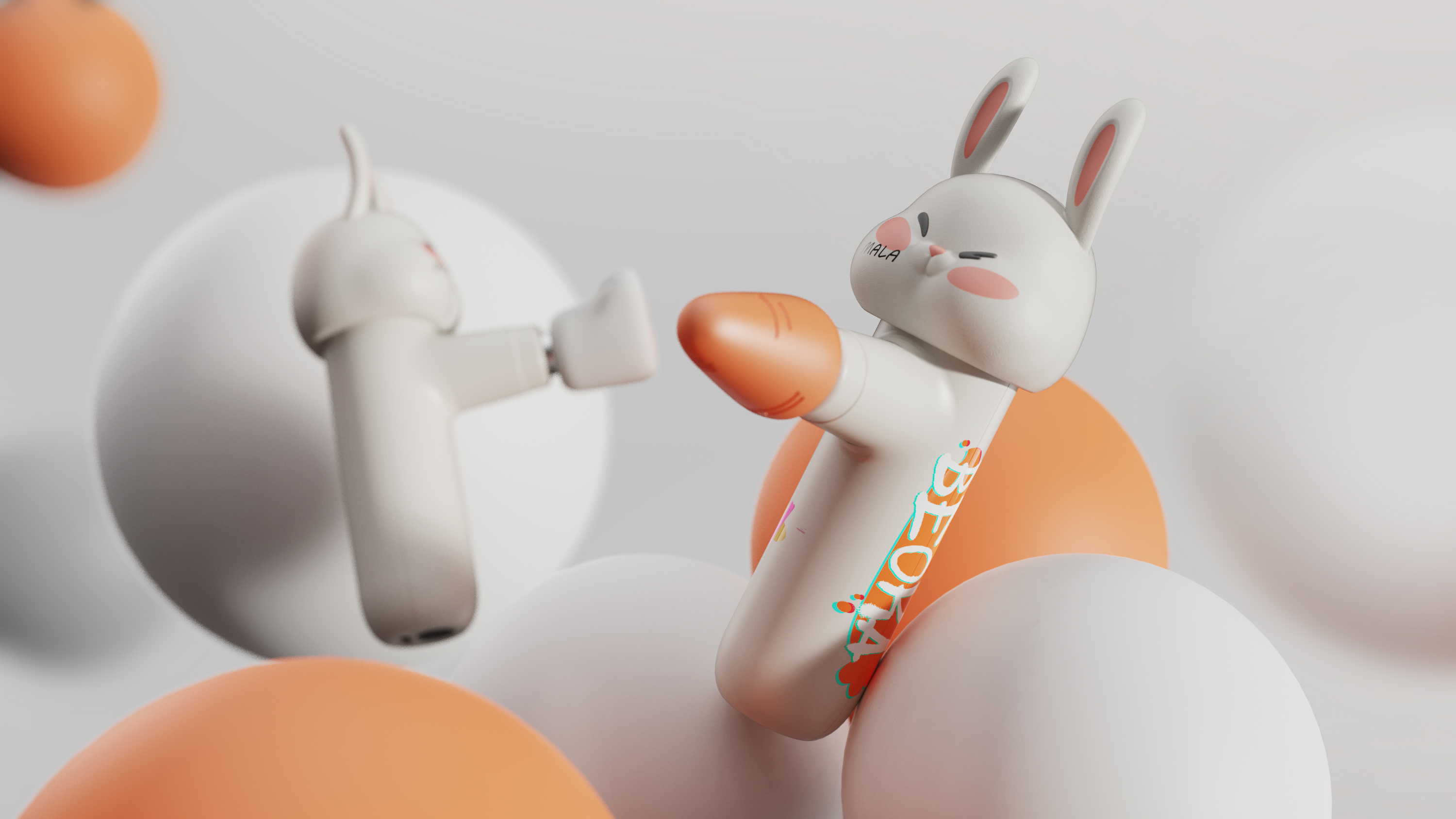 Fascia gun，rabbit，massage，Muscle relaxation，Bodybuilding，medical apparatus and instruments，