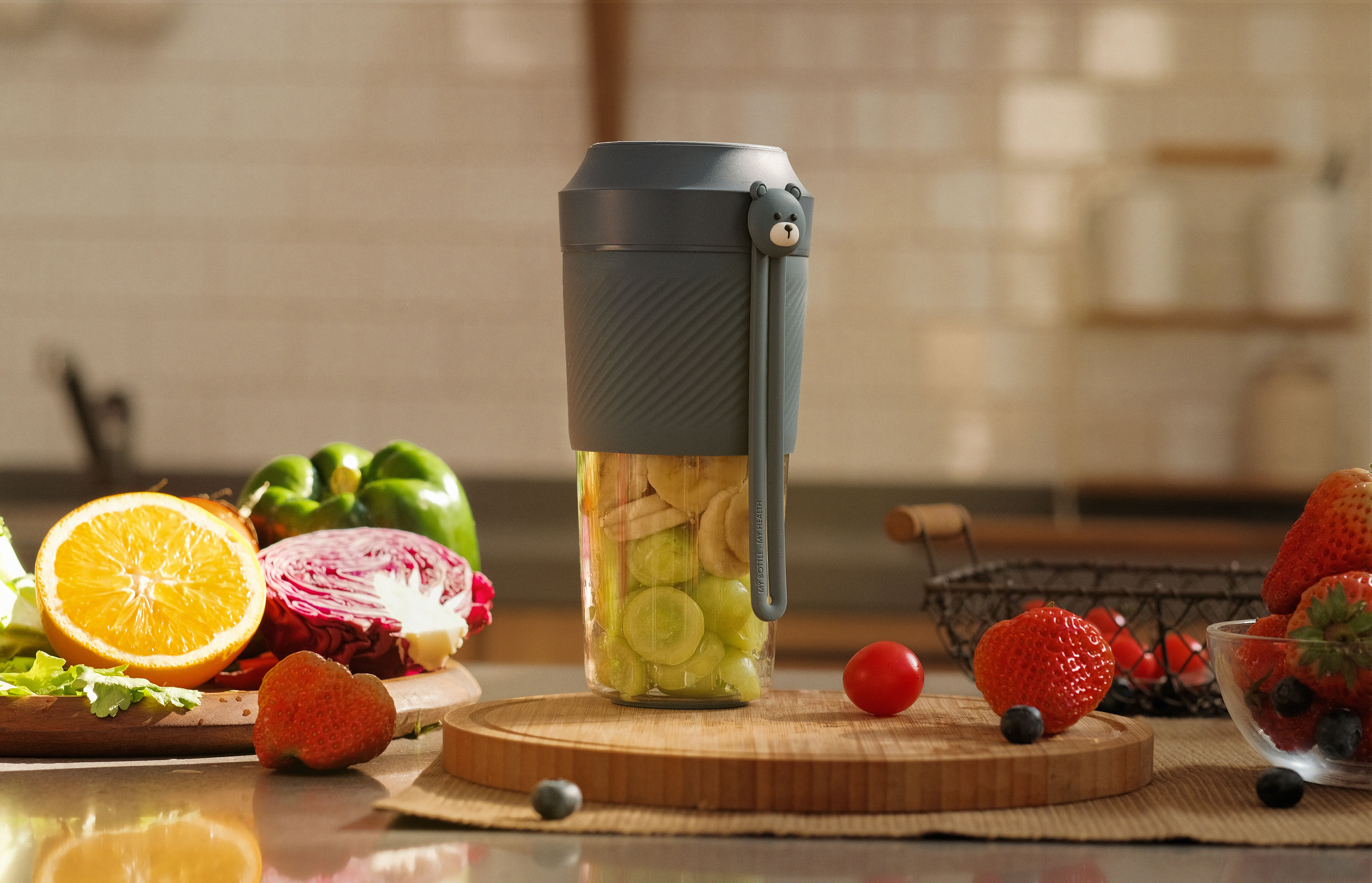 Retro，lovely，Juice cup，household electrical appliances，