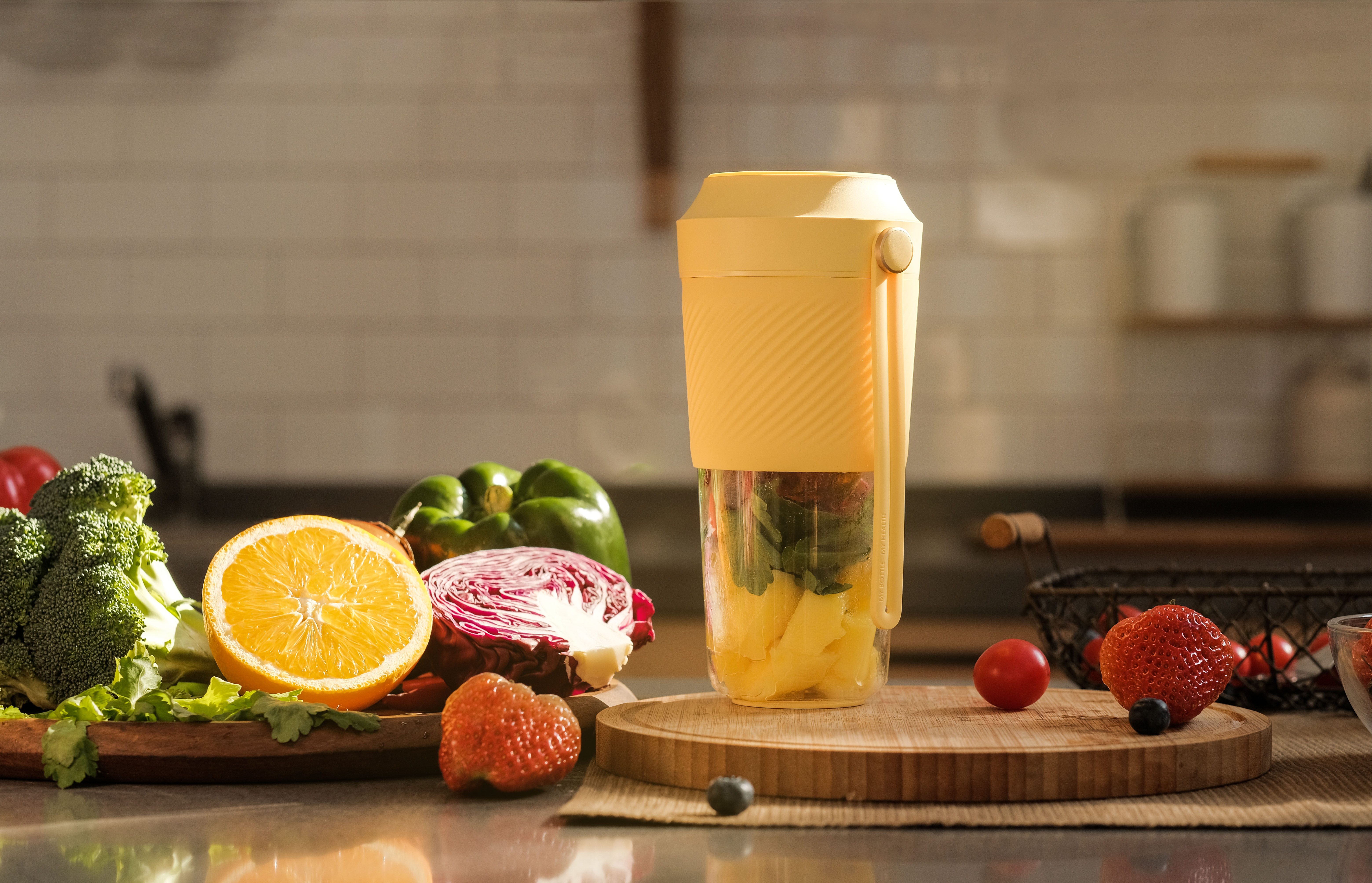 Retro，lovely，Juice cup，household electrical appliances，