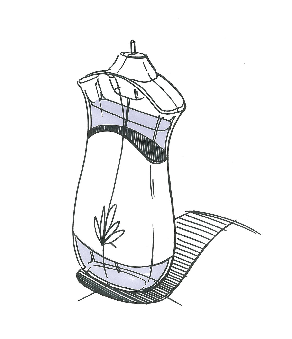 Hand drawn，wire rod，product design，