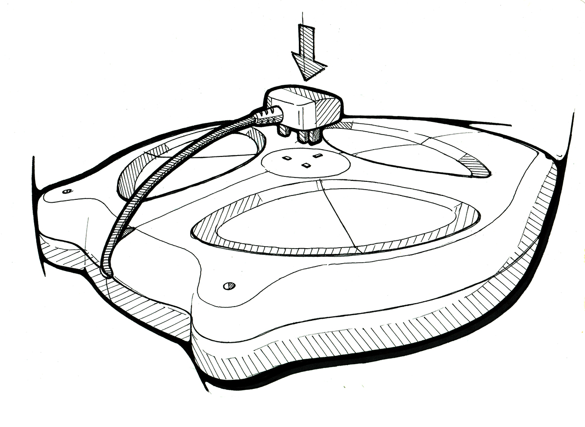 Hand drawn，wire rod，product design，