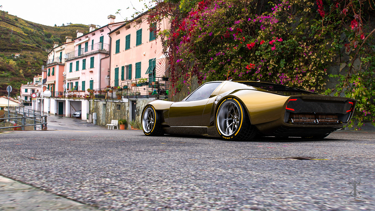 vehicle，Lamborghini，MiuraFR，