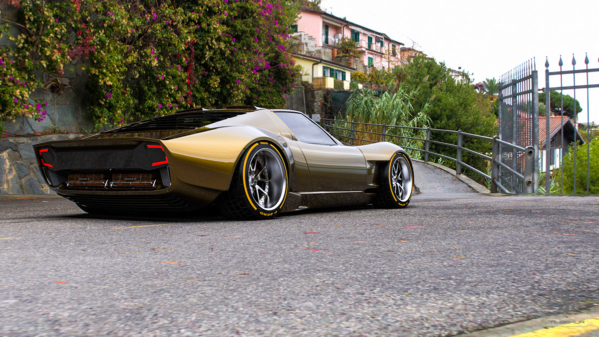 vehicle，Lamborghini，MiuraFR，