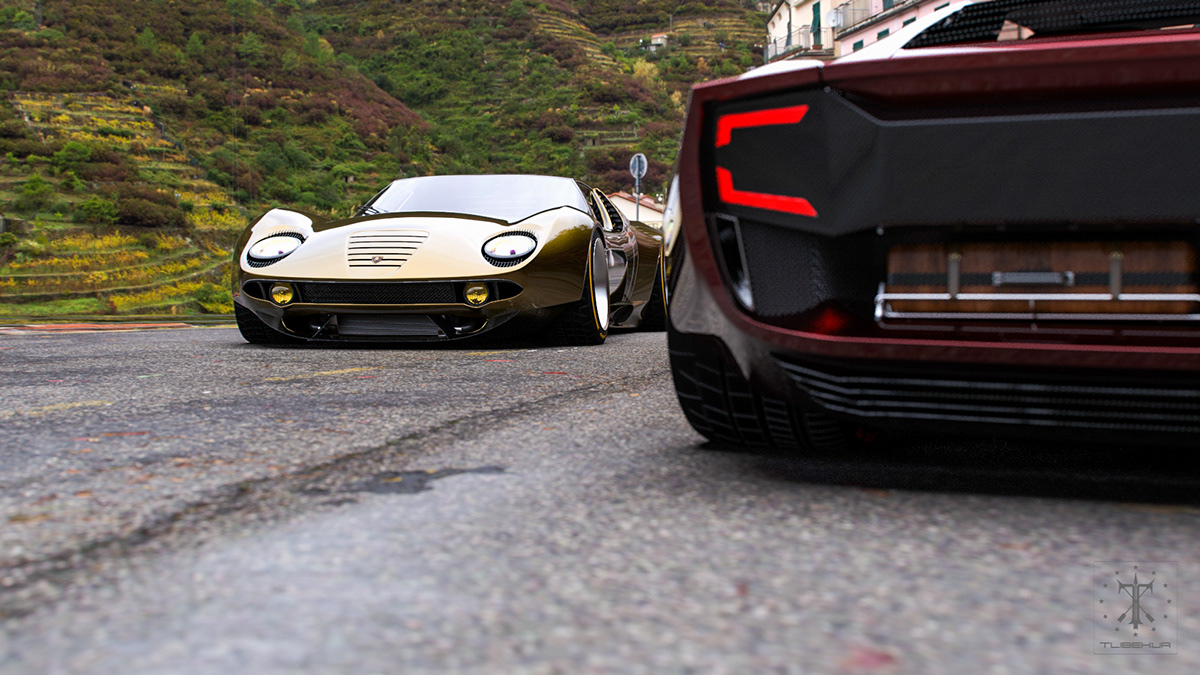 vehicle，Lamborghini，MiuraFR，