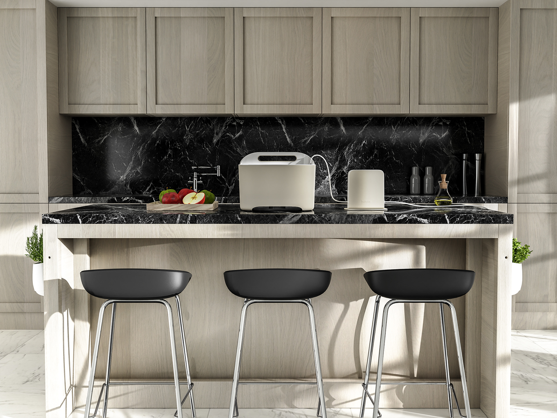 Rahats，Ultrasonic cleaning machine，convenient，Family health，