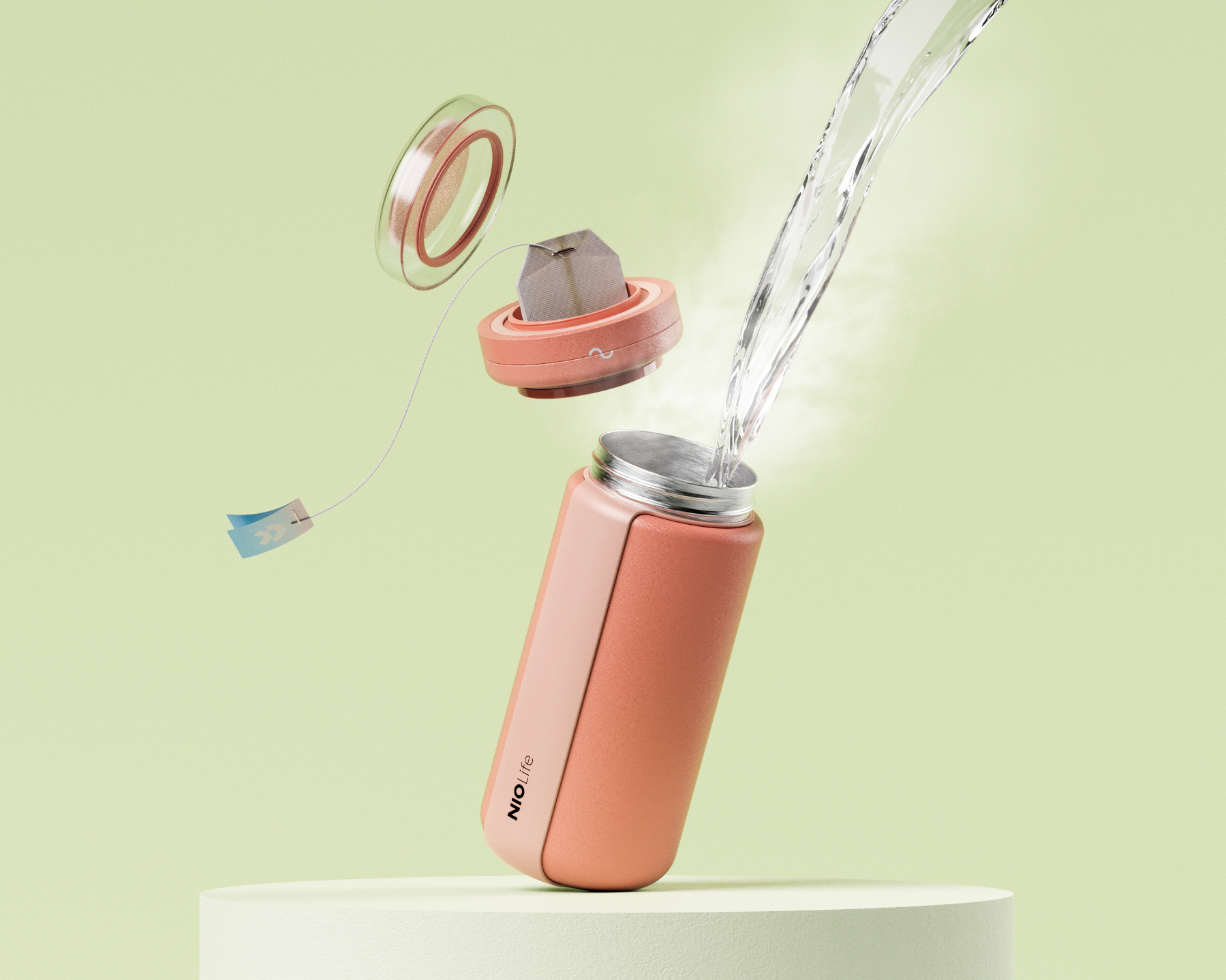 Central Saint Martin，High，Wei Lai，Chá，Travel teapot，