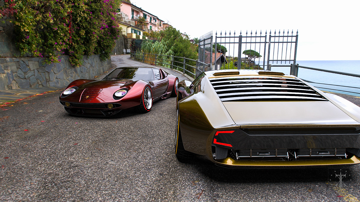 vehicle，Lamborghini，MiuraFR，