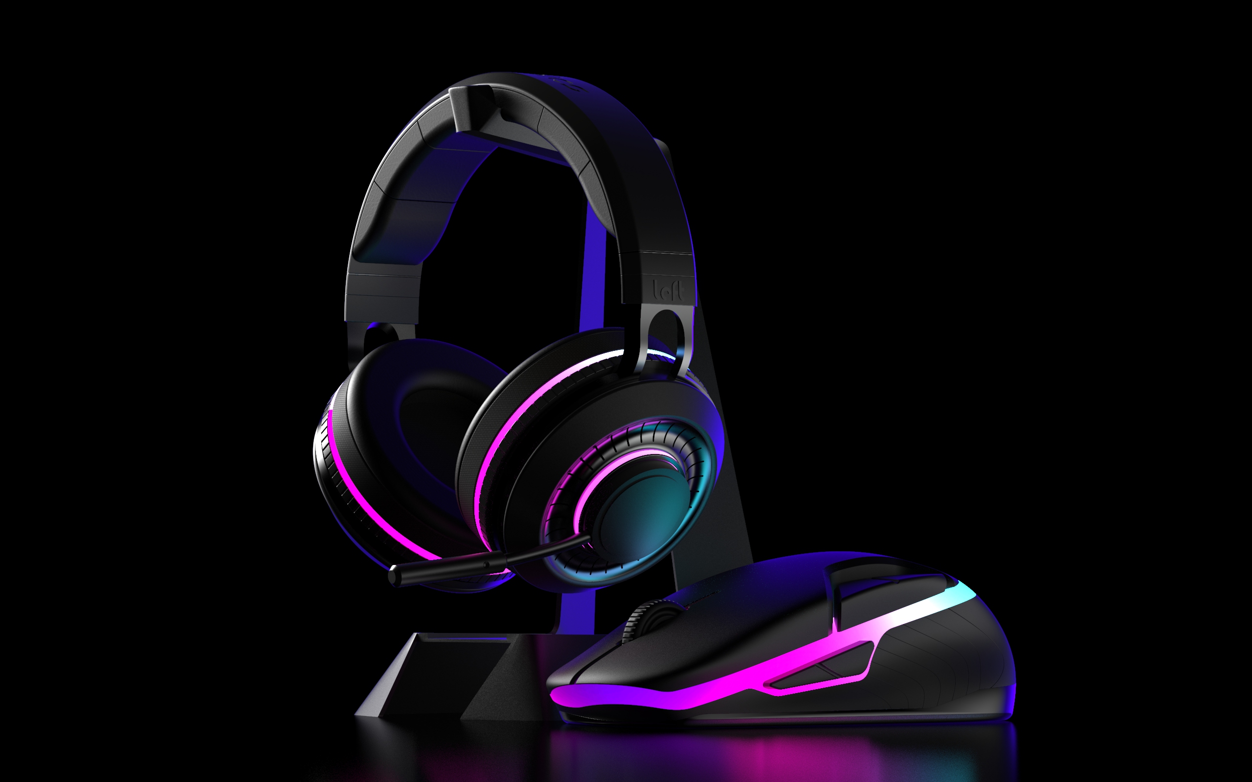 headset，mouse，product design，