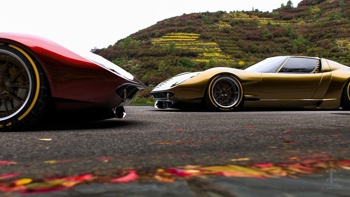 vehicle，Lamborghini，MiuraFR，