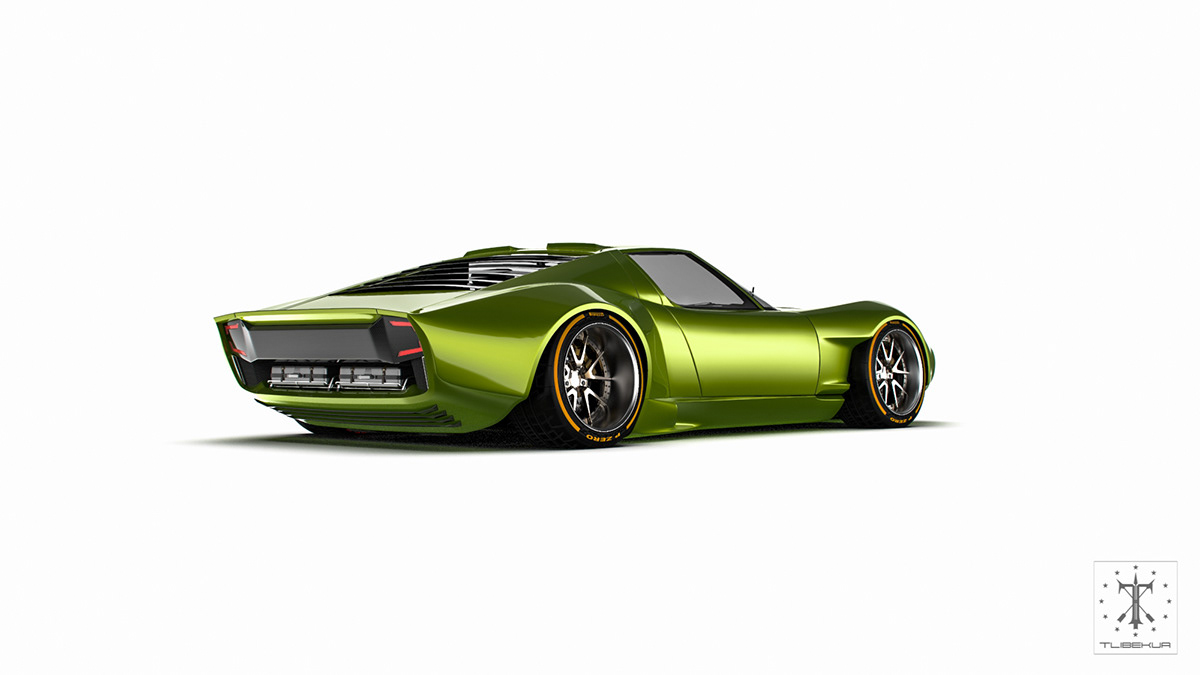 vehicle，Lamborghini，MiuraFR，