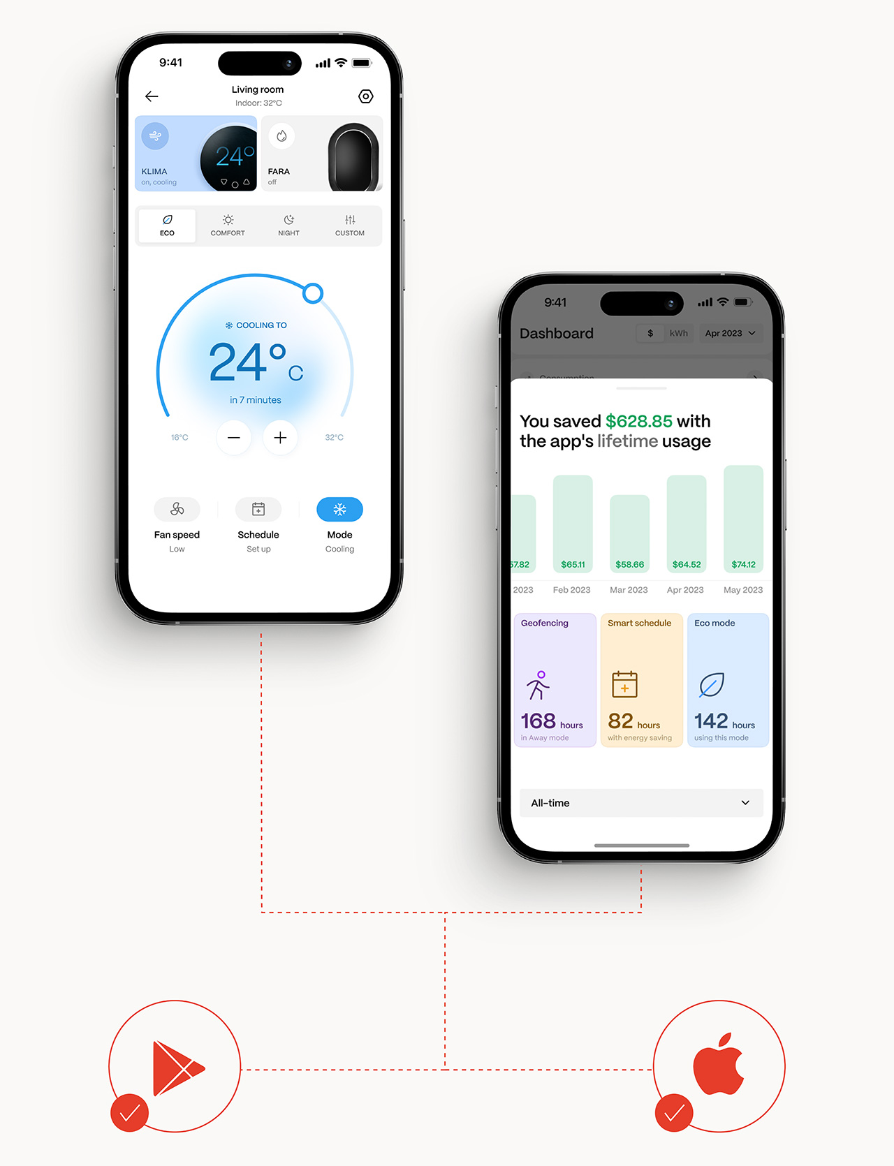 Klima，Intelligent device，air conditioner，pleasantly cool，