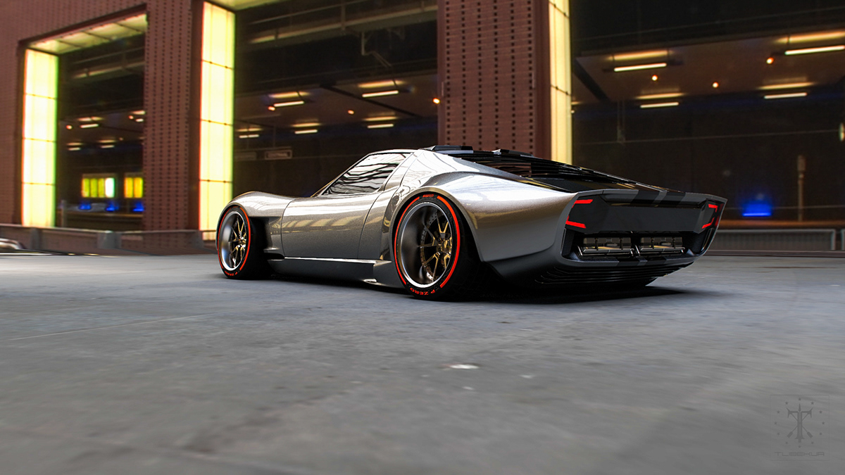 vehicle，Lamborghini，MiuraFR，