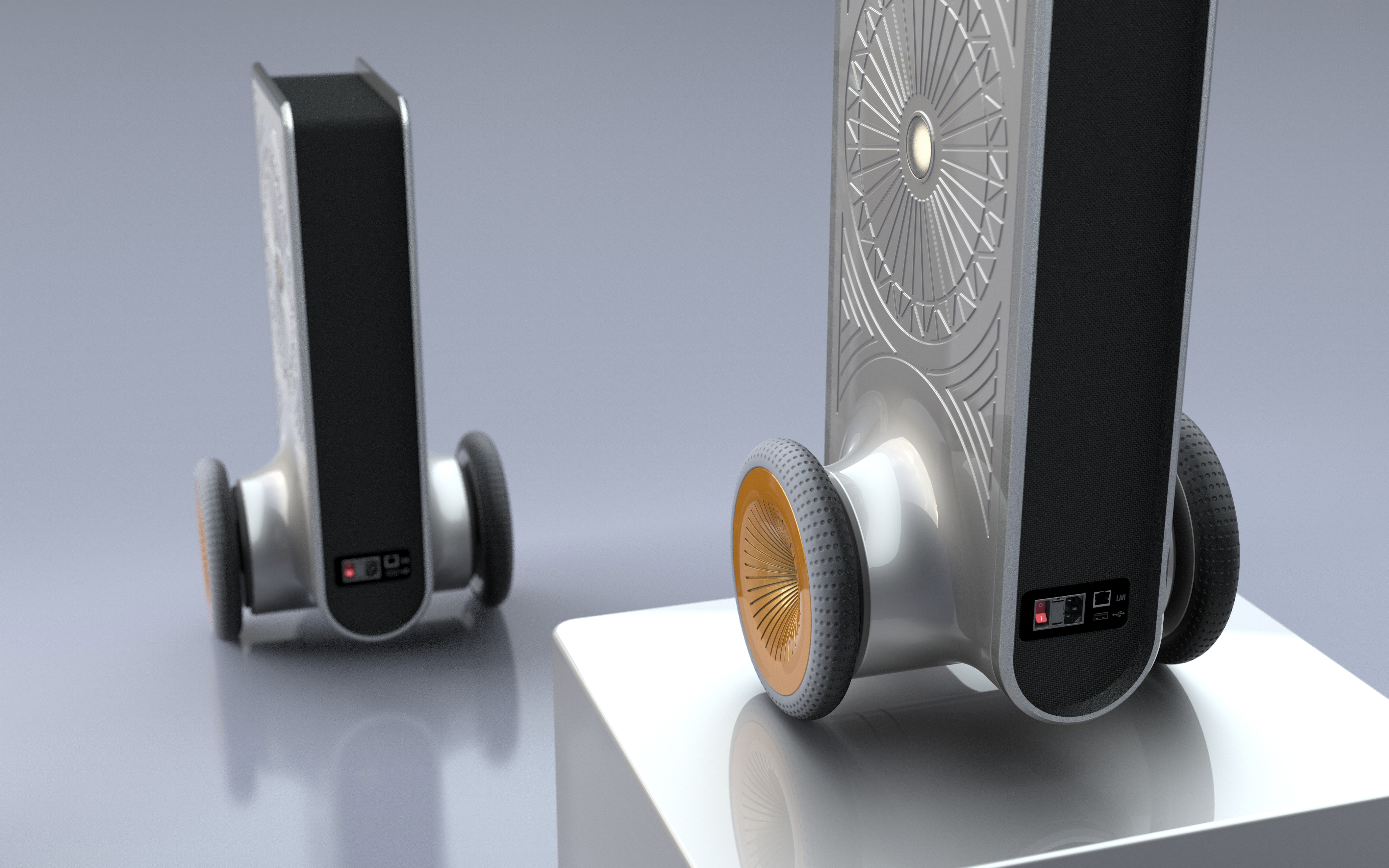 HALOO，Portable，robot，Projector，