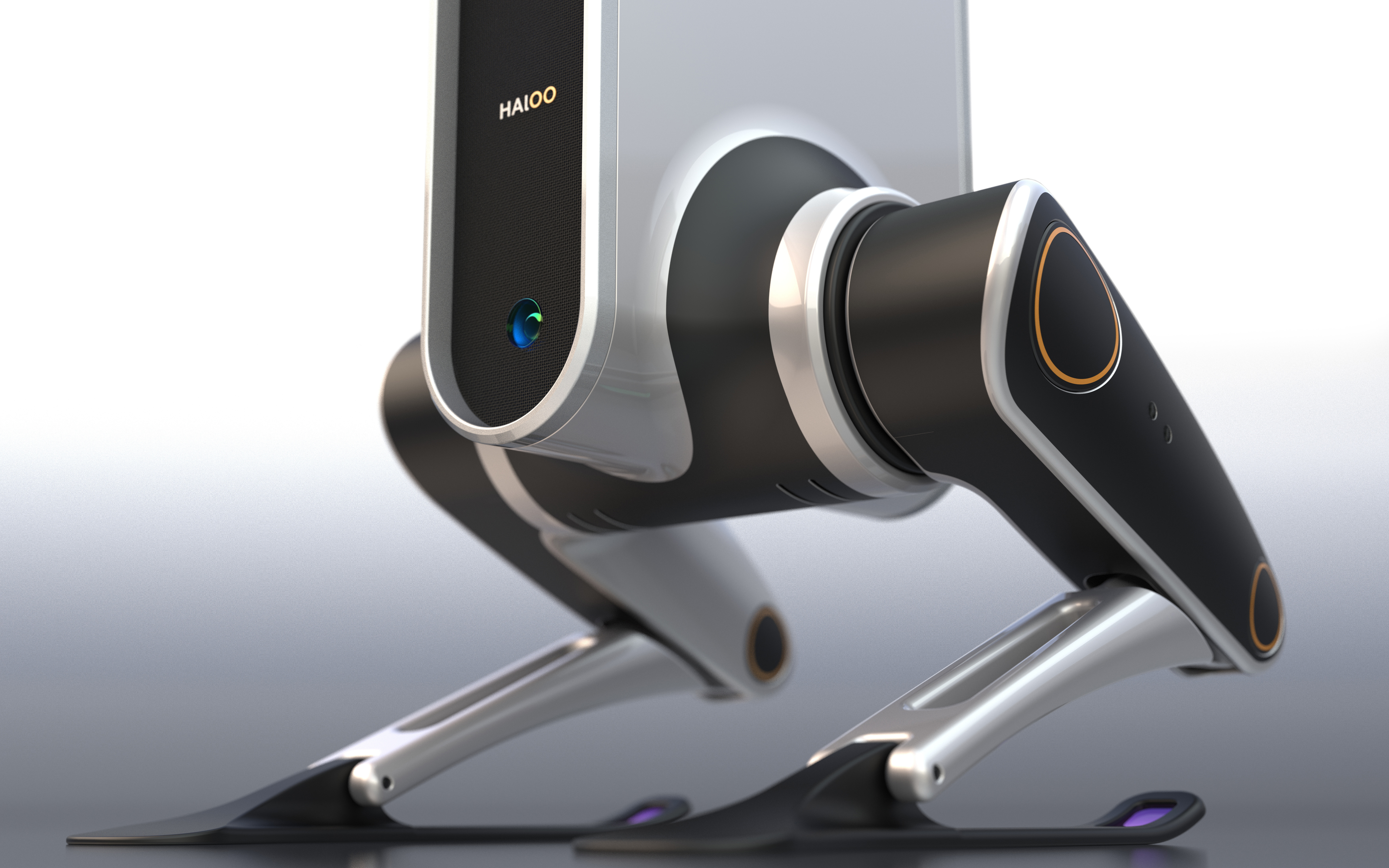 HALOO，Portable，robot，Projector，