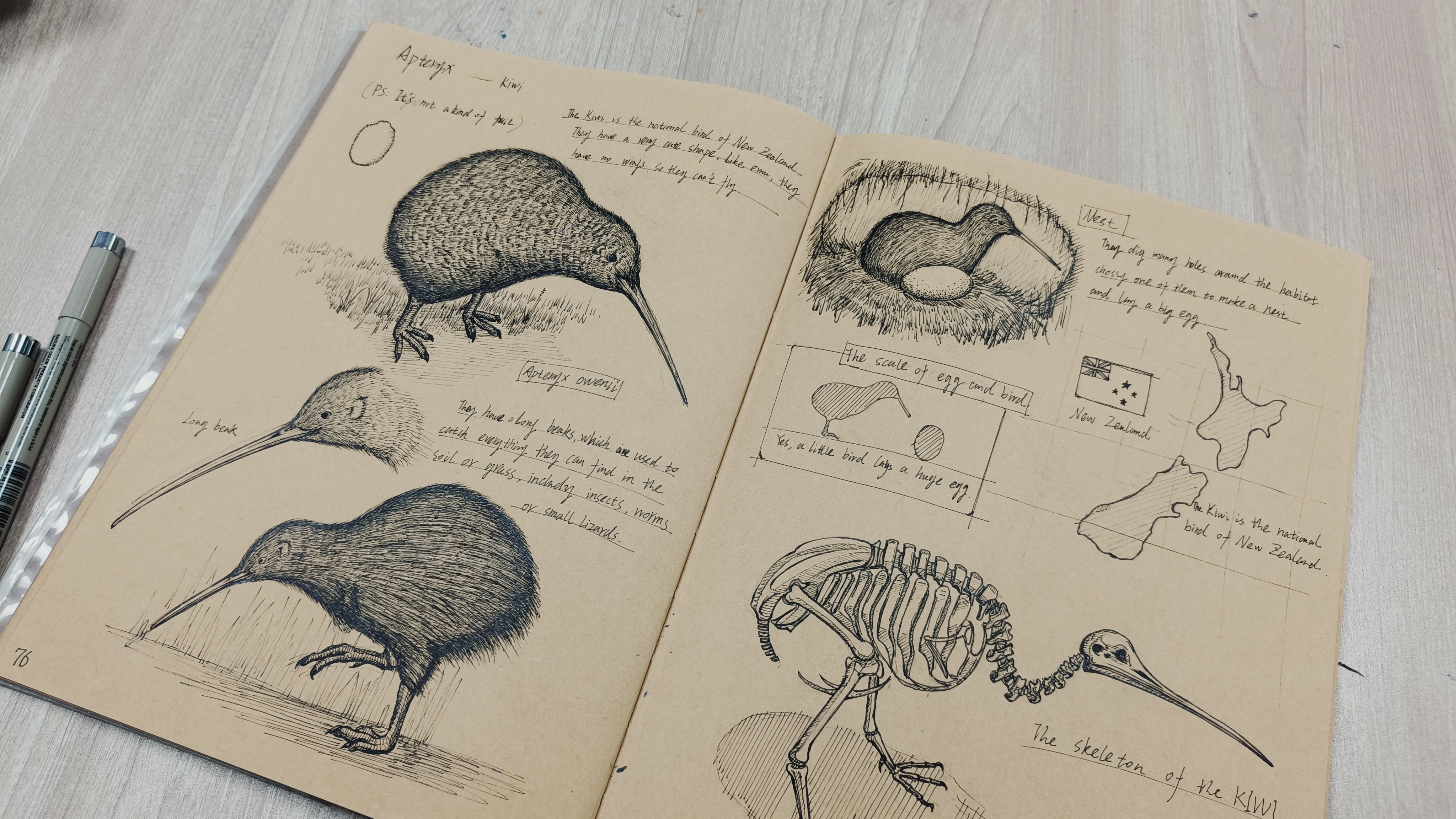 Hand painted works，