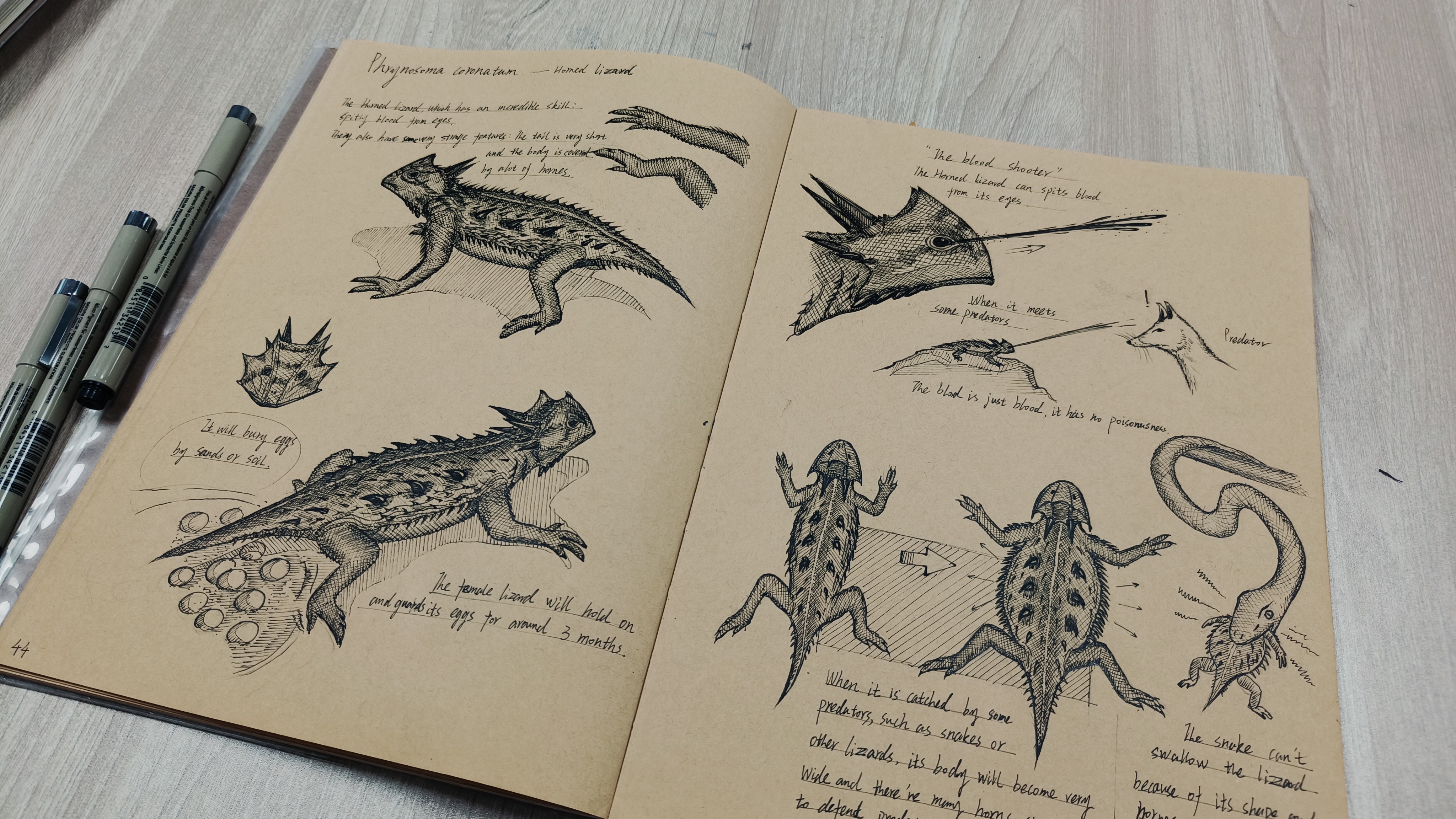 Hand painted works，