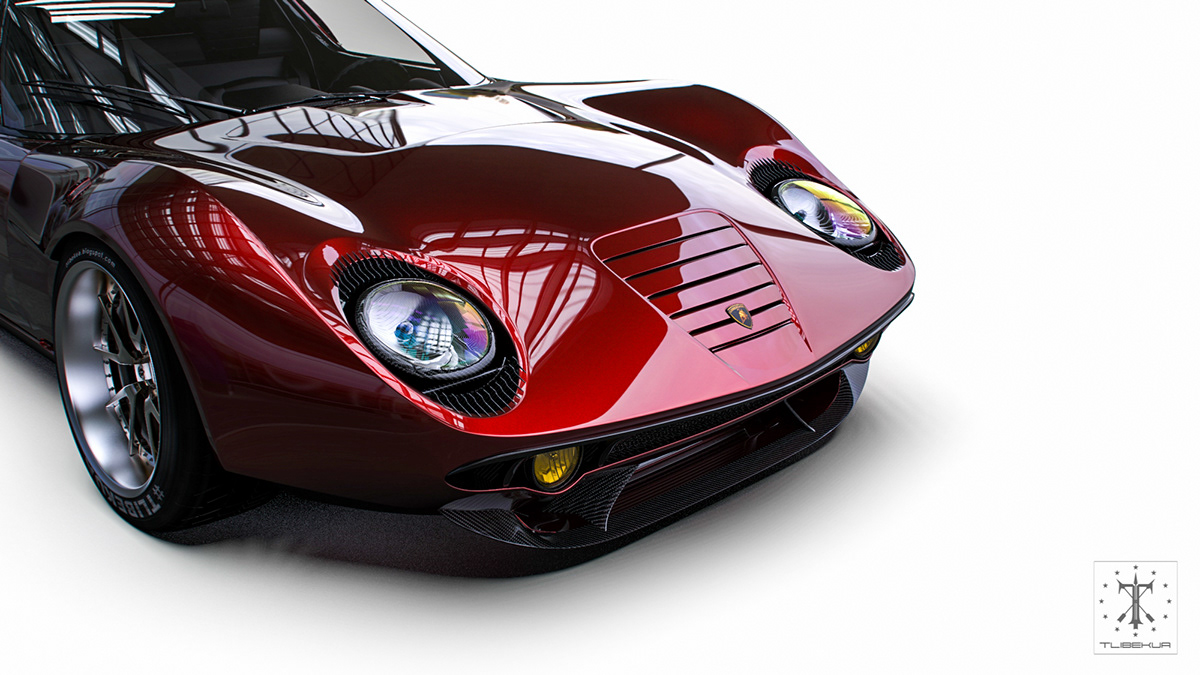 vehicle，Lamborghini，MiuraFR，