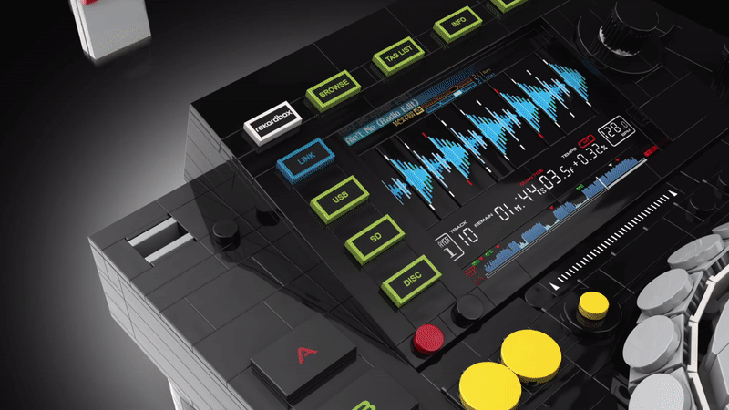 Pioneer，CDJ 2000，Lego，Console，