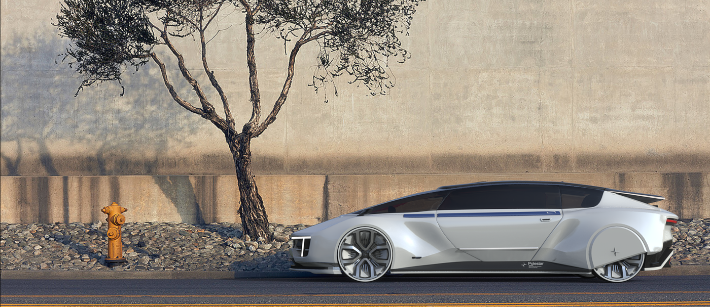 Automobile design，polestar，Graduation project，new energy，