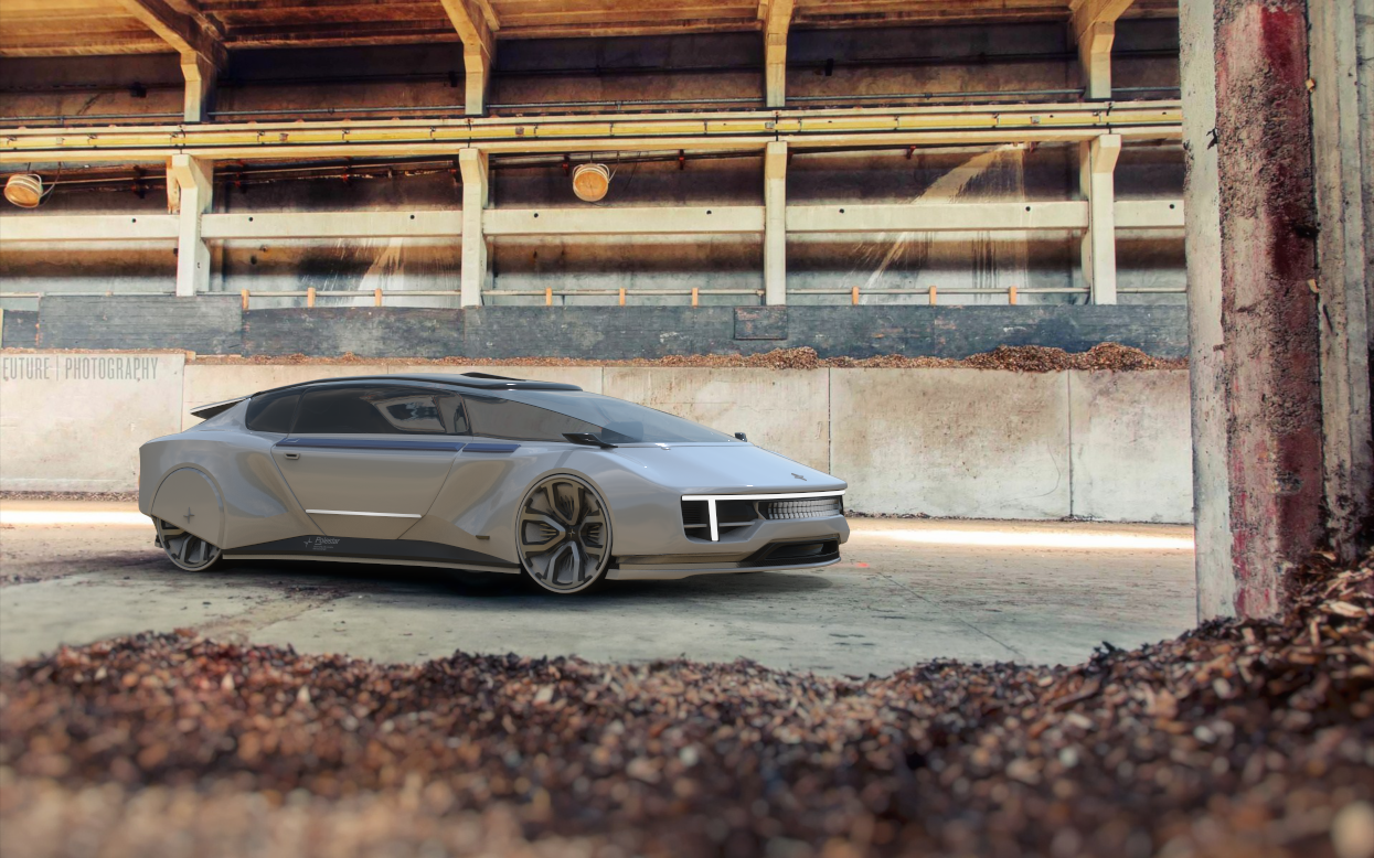 Automobile design，polestar，Graduation project，new energy，