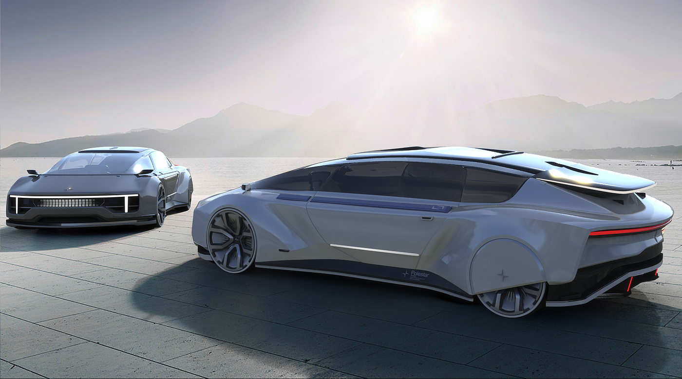Automobile design，polestar，Graduation project，new energy，