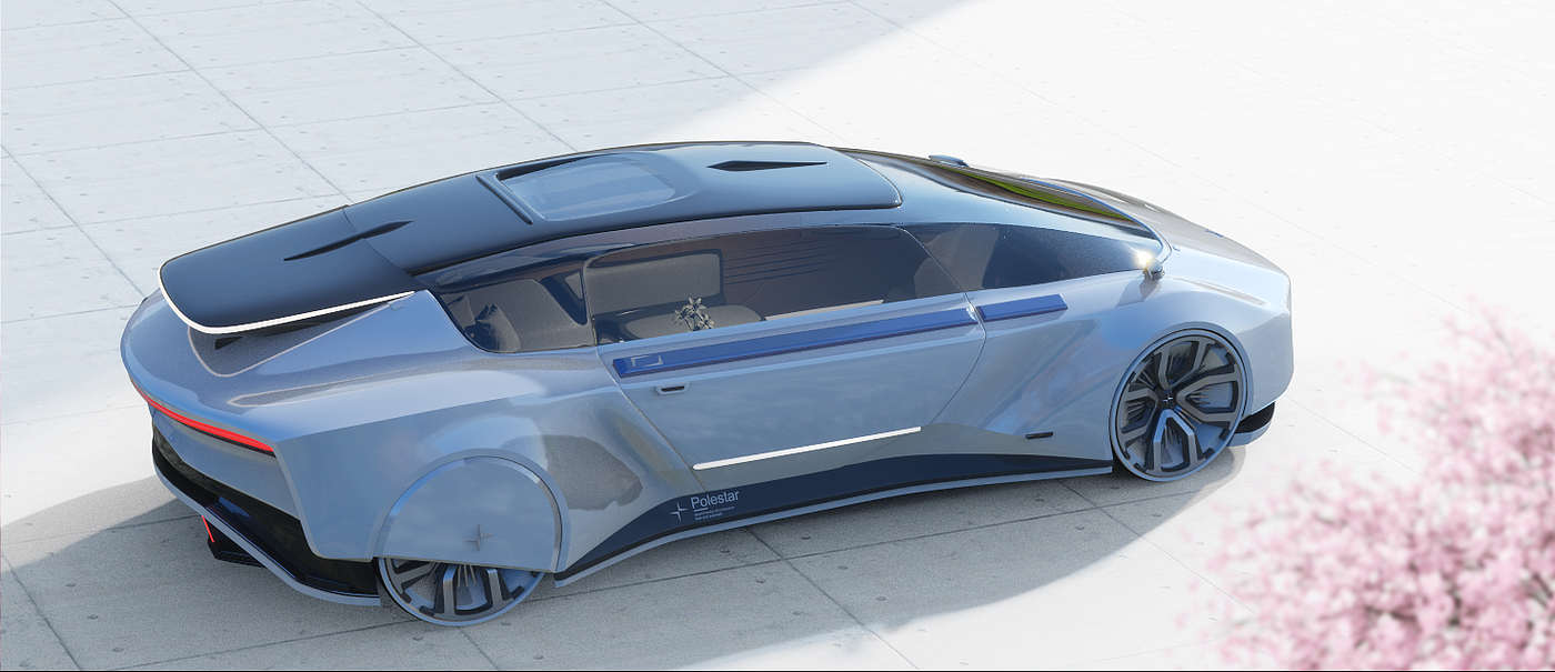 Automobile design，polestar，Graduation project，new energy，