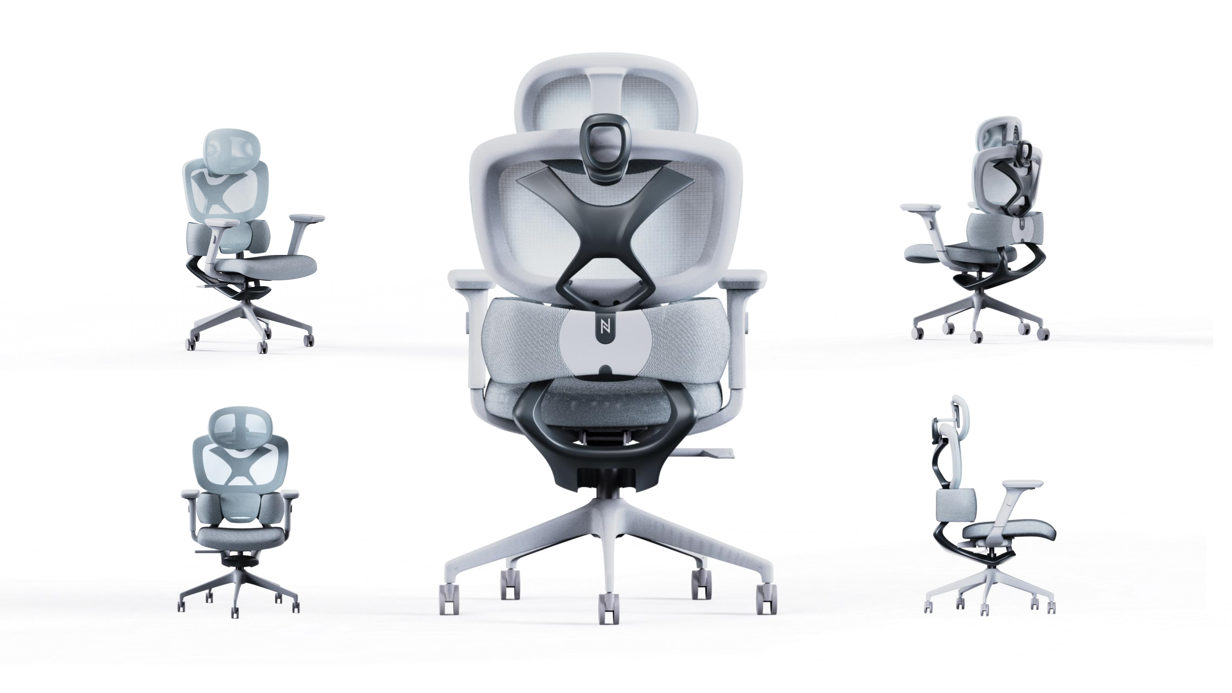 Office chair，ergonomic chair，intelligence，Graduation project，Office furniture ，