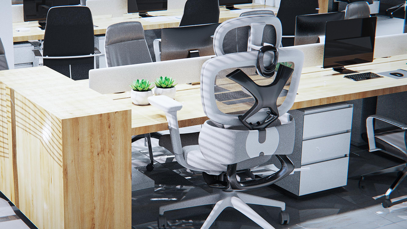 Office chair，ergonomic chair，intelligence，Graduation project，Office furniture ，