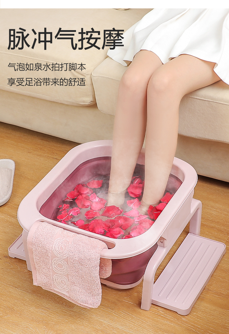 Foot washing bucket，fold，Department Store Design，Receive，Foot bath，Daily necessities，product design，Foot bucket，