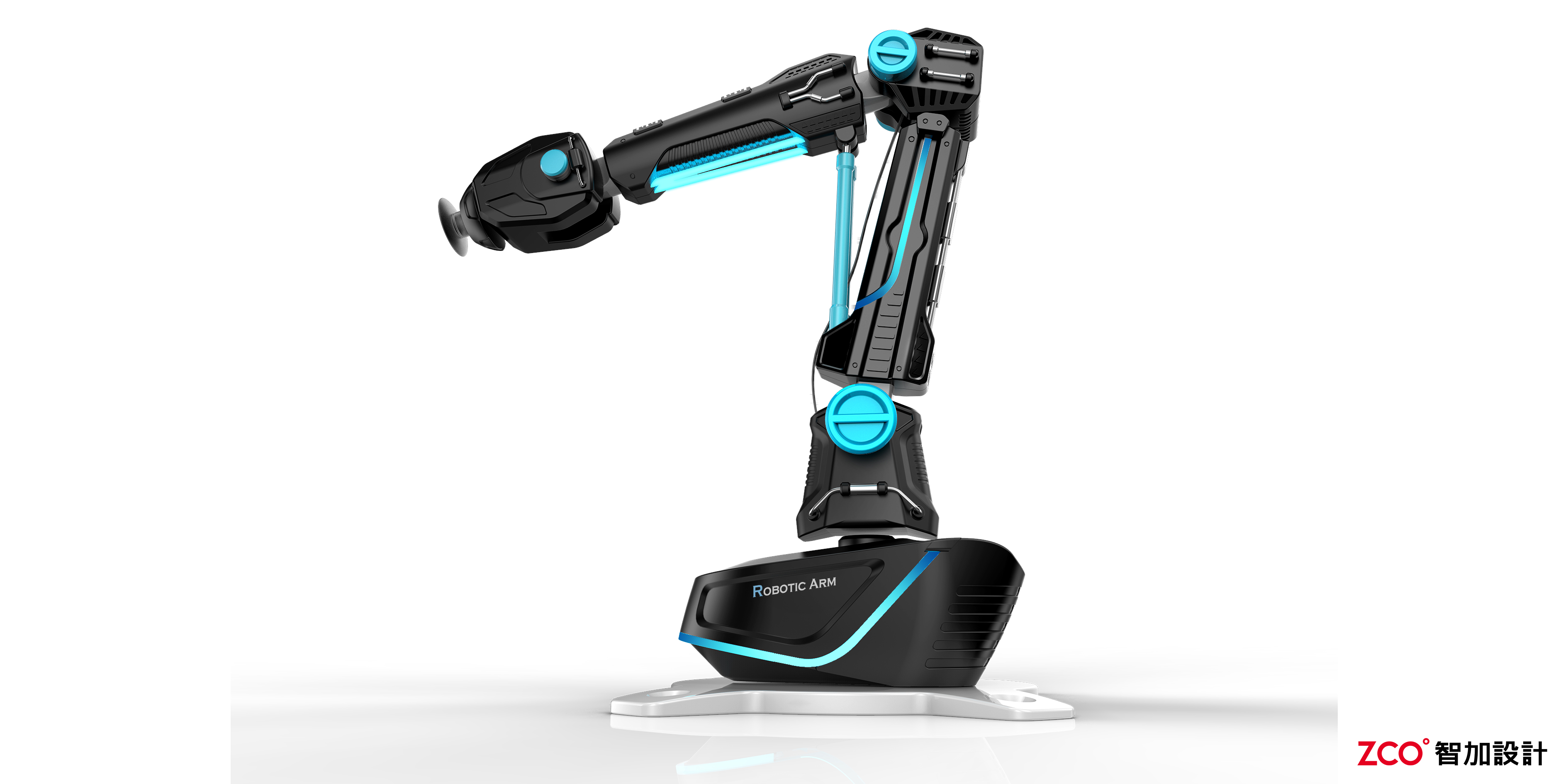 Zhijia design，Industrial robot，Mechanical arm，remote control，